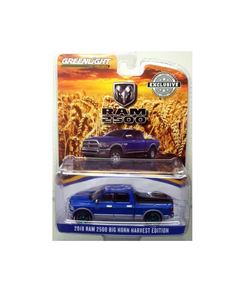 Greenlight Hobby Exclusive - 2018 RAM Big Horn Harvest Edition Green Machine