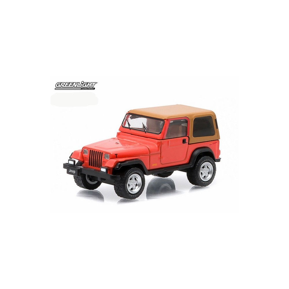 1991 '91 JEEP WRANGLER YJ GREEN MACHINE CHASE CAR THE HOBBY SHOP GREENLIGHT 2018 