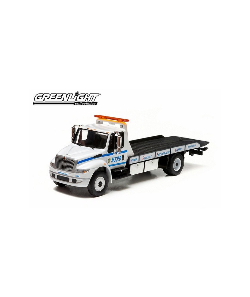 Greenlight Hobby Exclusive - International DuraStar Flatbed NYPD