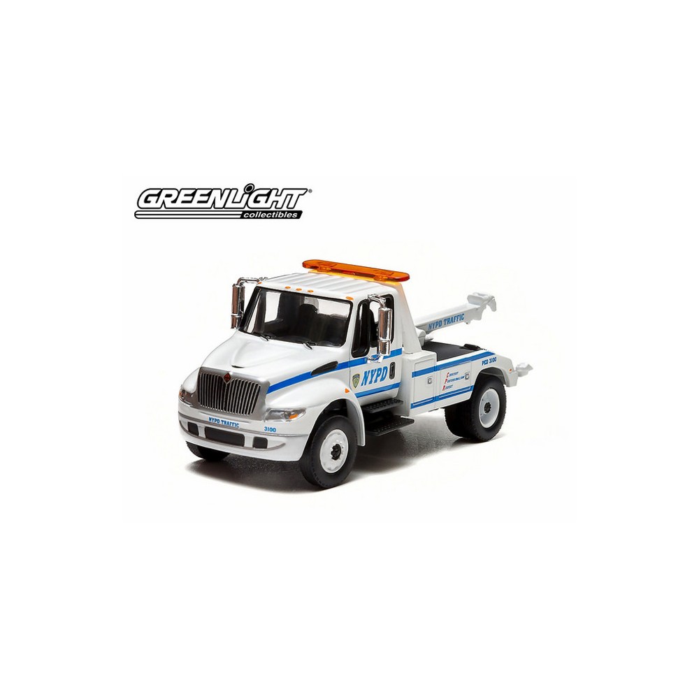 Greenlight Hobby Exclusive - Interational DuraStar 4400 Tow Truck NYPD