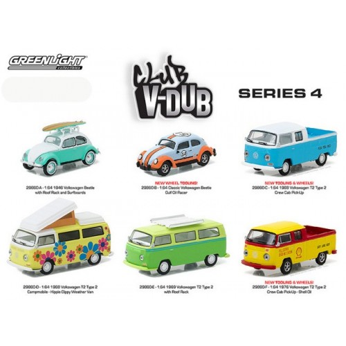 Club Vee-Dub Series 4 - Six Car Set