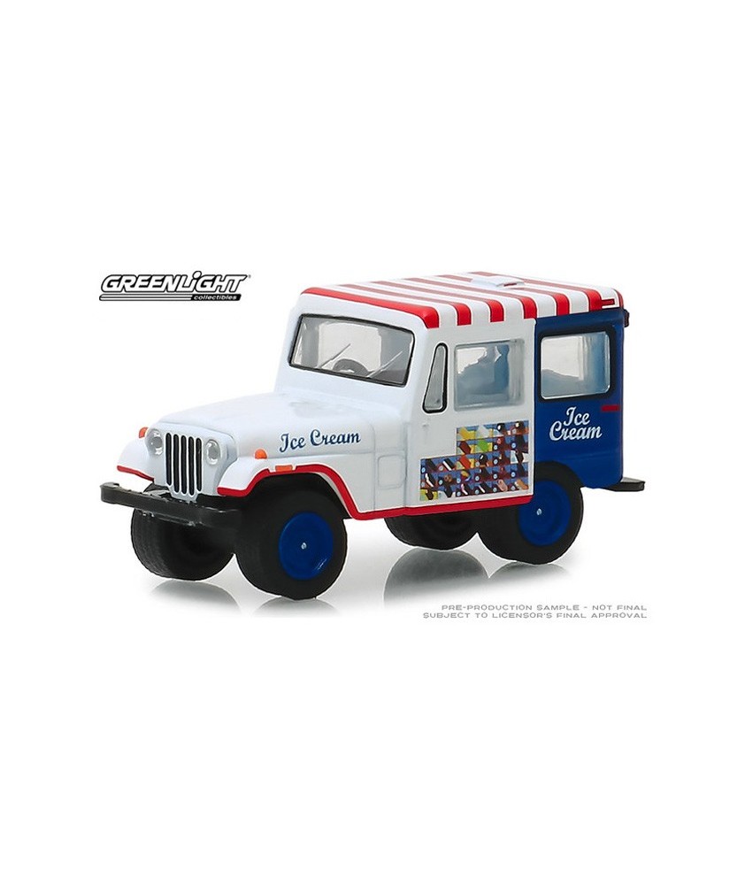 Greenlight Hobby Exclusive - 1975 Jeep DJ-5 Ice Cream Truck