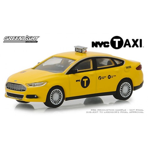 Greenlight Hobby Exclusive - 2013 Ford Fusion NYC Taxi