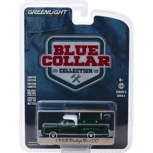 Greenlight Blue Collar Series 5 - 1963 Dodge D-100 with Ladder Rack