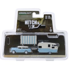 Greenlight Hitch and Tow Series 16 - 1955 Chevy Nomad with Shasta Airflyte