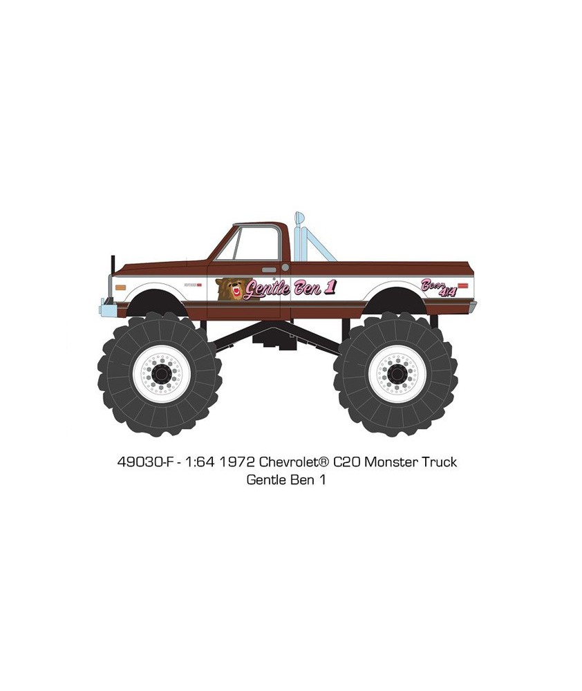 Greenlight Kings of Crunch Series 3 - 1972 Chevy C-20 Monster Truck