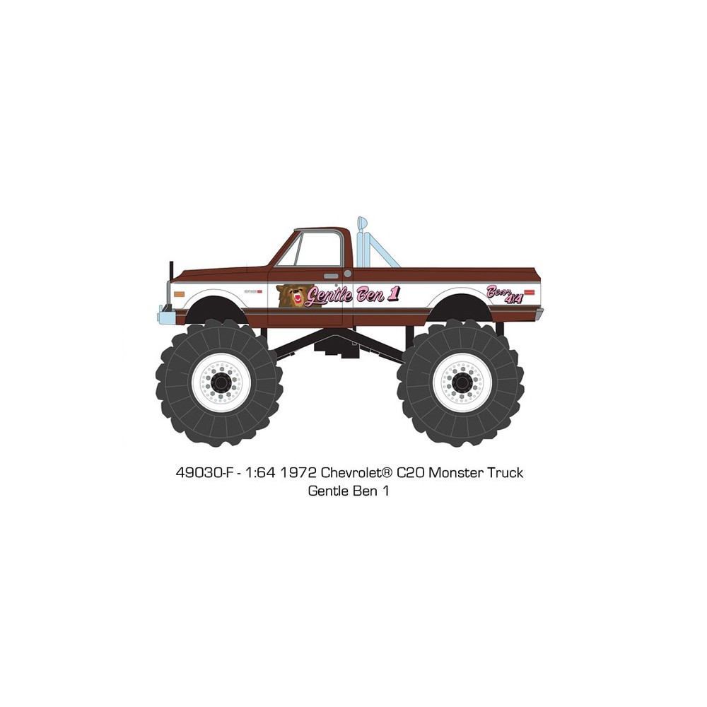 Greenlight Kings of Crunch Series 3 - 1972 Chevy C-20 Monster Truck