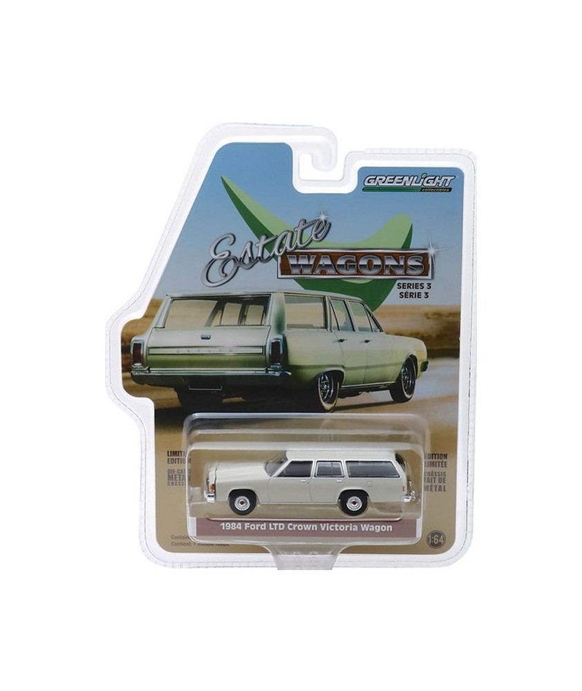 とらお　greenlight クラウンビクトリア３台セット Greenlight Estate Wagons Series 3 - 1984 Ford LTD Crown Victoria Wagon