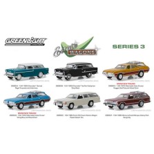 Greenlight Estate Wagons Series 3 - Six Car Set