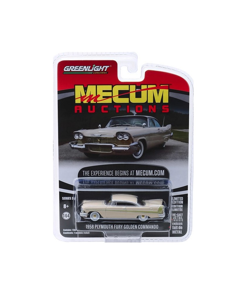 Greenlight Mecum Auctions Series 3 - 1958 Plymouth Fury