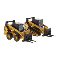 Diecast Masters Caterpillar 272D2 Skid Loader and 297DA Compact Track Loader