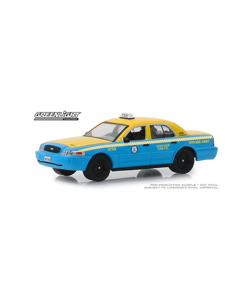 Greenlight Hobby Exclusive - 2011 Ford Crown Victoria Checker Taxi