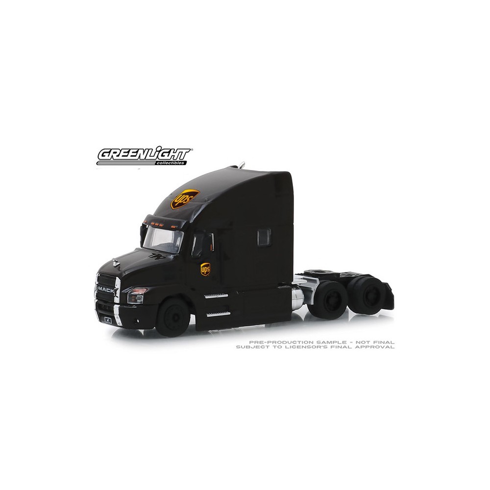 Greenlight S.D. Trucks Series 7 - 2019 Mack Anthem Truck Cab UPS
