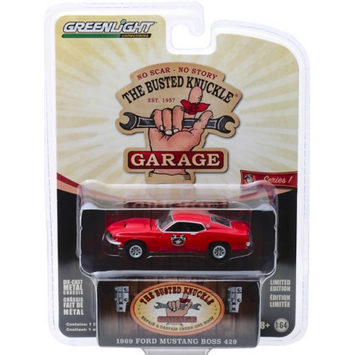 Greenlight Busted Knuckle Garage Series 1 - 1969 Ford Mustang BOSS 429