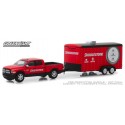 Greenlight Hitch and Tow Series 17 - 2017 RAM 2500 Big Horn and Enclose Car Hauler