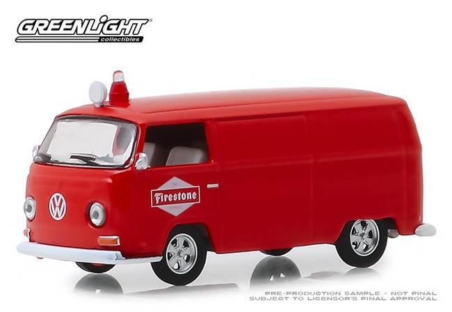 1979 Volkswagen Type 2 Panel Van Texaco Running on Empty Series 3 1/64 Diecast Model Car by Greenlight 41030 D 