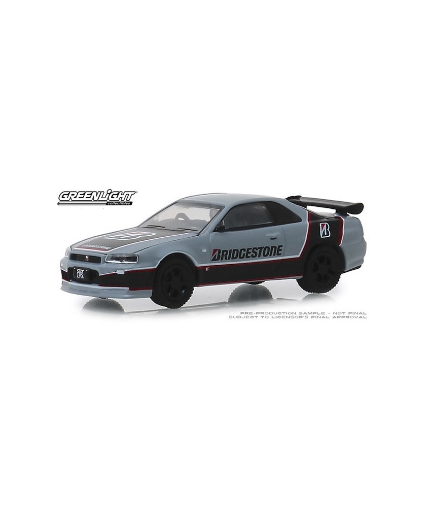 Greenlight Running on Empty Series 8 - 2001 Nissan Skyline GT-R BNR 34