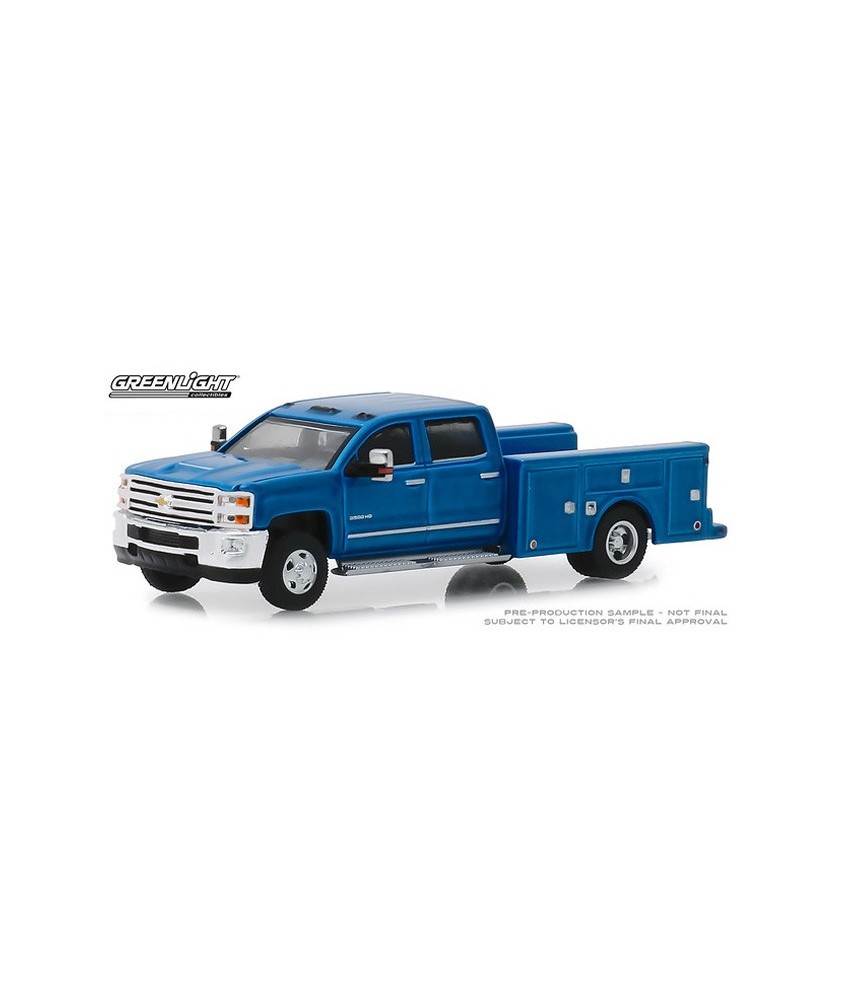 Greenlight Dually Drivers Release 1 - 2018 Chevy Silverado 3500 Service Bed