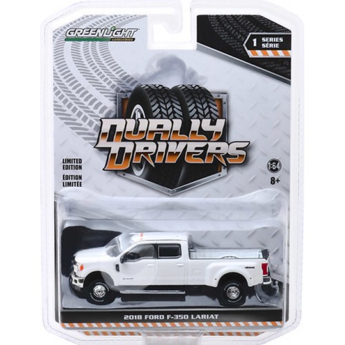 Greenlight Dually Drivers Series 1 - 2018 Ford F-350 Lariat