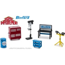 Greenlight Hobby Exclusive - Home Improvement Binford Tools Shop Tool Set
