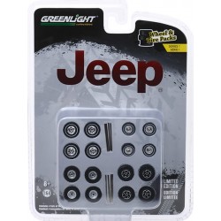Greenlight Auto Body Wheel and Tire Packs Series 1 - Jeep