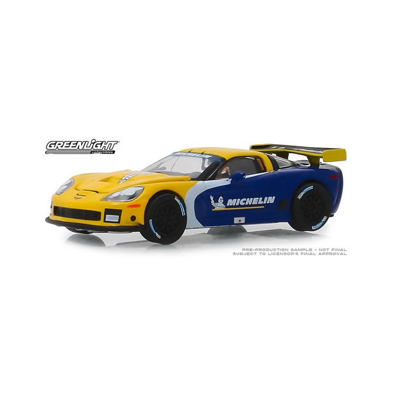 Greenlight Hobby Exclusive 2009 Chevy Corvette C6 R 1:64 Gulf Oil Racing 29885 