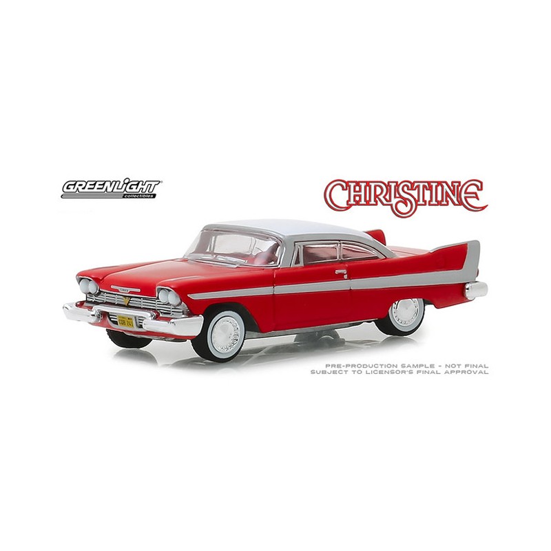 Details about   1958 '58 PLYMOUTH FURY CHRISTINE BARRETT JACKSON GREEN MACHINE CHASE GREENLIGHT