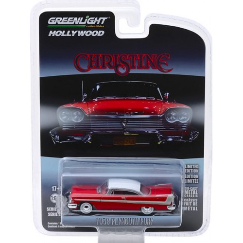 Greenlight Hollywood Series 23 - 1958 Plymouth Fury Christine