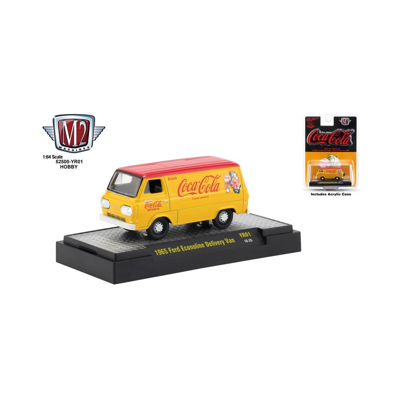 M2 Machines 1 of 750 Chase Car Coca-cola 1965 Ford Econoline Delivery Van Rw01 for sale online