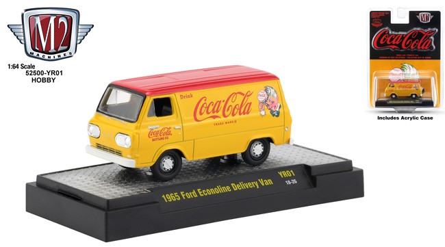 M2 Machines 1 of 750 Chase Car Coca-cola 1965 Ford Econoline Delivery Van Rw01 for sale online