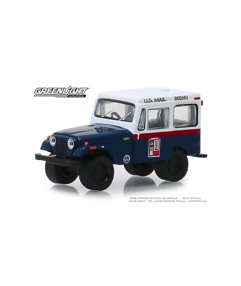 Greenlight Hobby Exclusive - 1974 Jeep DJ-5 U.S. Mail Civil Defense