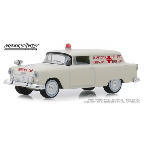 Greenlight Hobby Exclusive - 1955 Chevvy Sedan Delivery Emergency Car