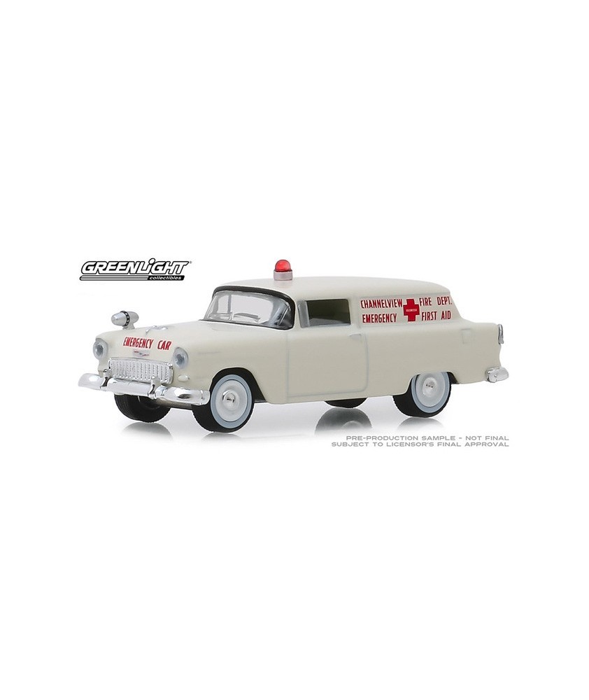 Greenlight Hobby Exclusive - 1955 CChevvy Sedan Delivery Emergency Car