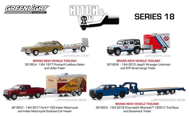 greenlight collectibles hitch and tow