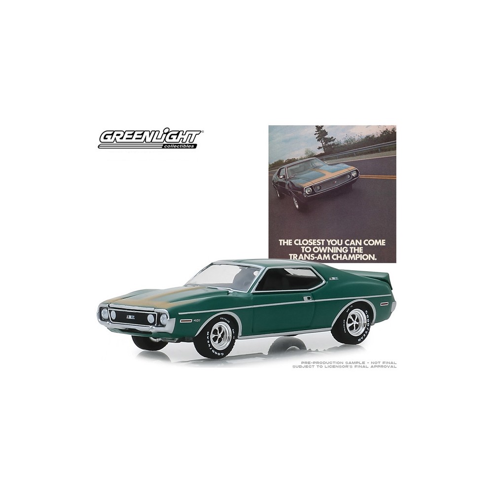 Greenlight Vintage Ad Cars Series 1 - 1972 AMC Javelin AMX