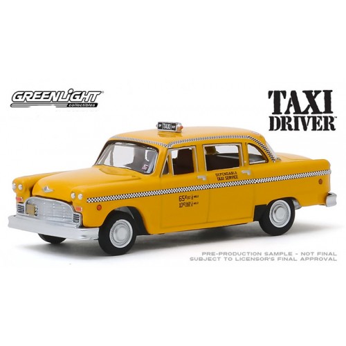 Greenlight Hollywood Series 26 - 1975 Checker Cab Taxi Driver