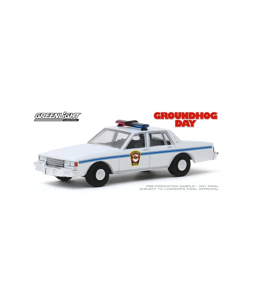 Greenlight Hollywood Series 26 - 1980 Chevy Caprice Police Groundhog Day