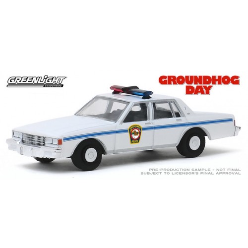 Greenlight Hollywood Series 26 - 1980 Chevy Caprice Police Groundhog Day