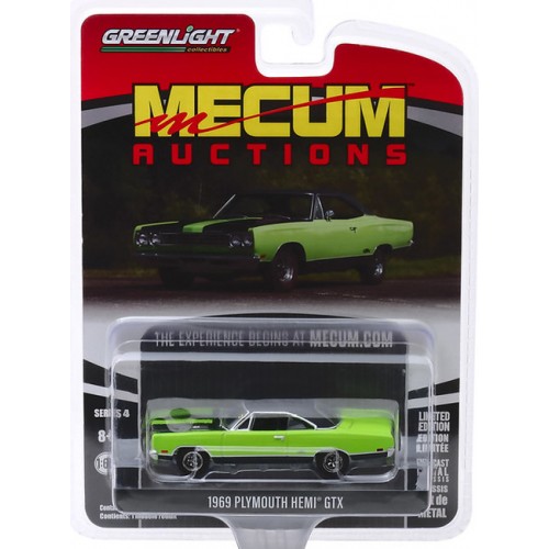 Greenlight Mecum Auctions Series 4 - 1969 Plymouth HEMI GTX