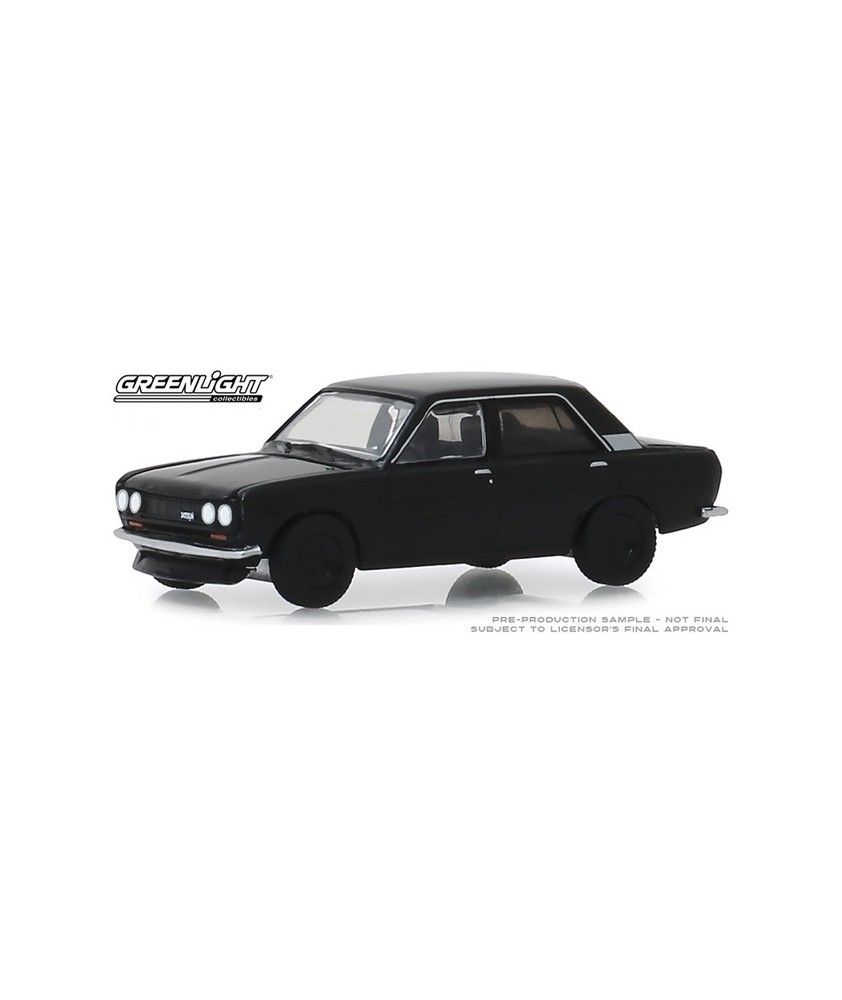 Greenlight Black Bandit Series 22 - 1970 Datsun 510 4-Door Sedan