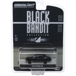 Greenlight Black Bandit Series 22 - 1970 Datsun 510 4-Door Sedan