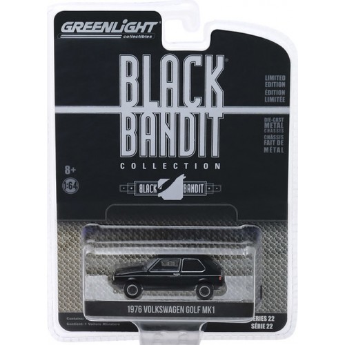 Greenlight Black Bandit Series 22 - 1976 Volkswagen Golf MK1