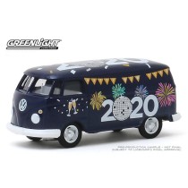 Greenlight Hobby Exclusive - Volkswagen Type 2 Panel Van Happy New Year