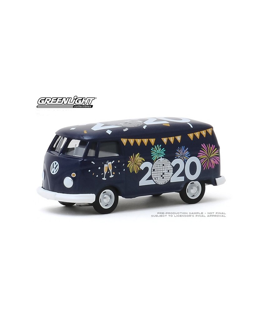 Greenlight Hobby Exclusive - Volkswagen Type 2 Panel Van Happy New Year