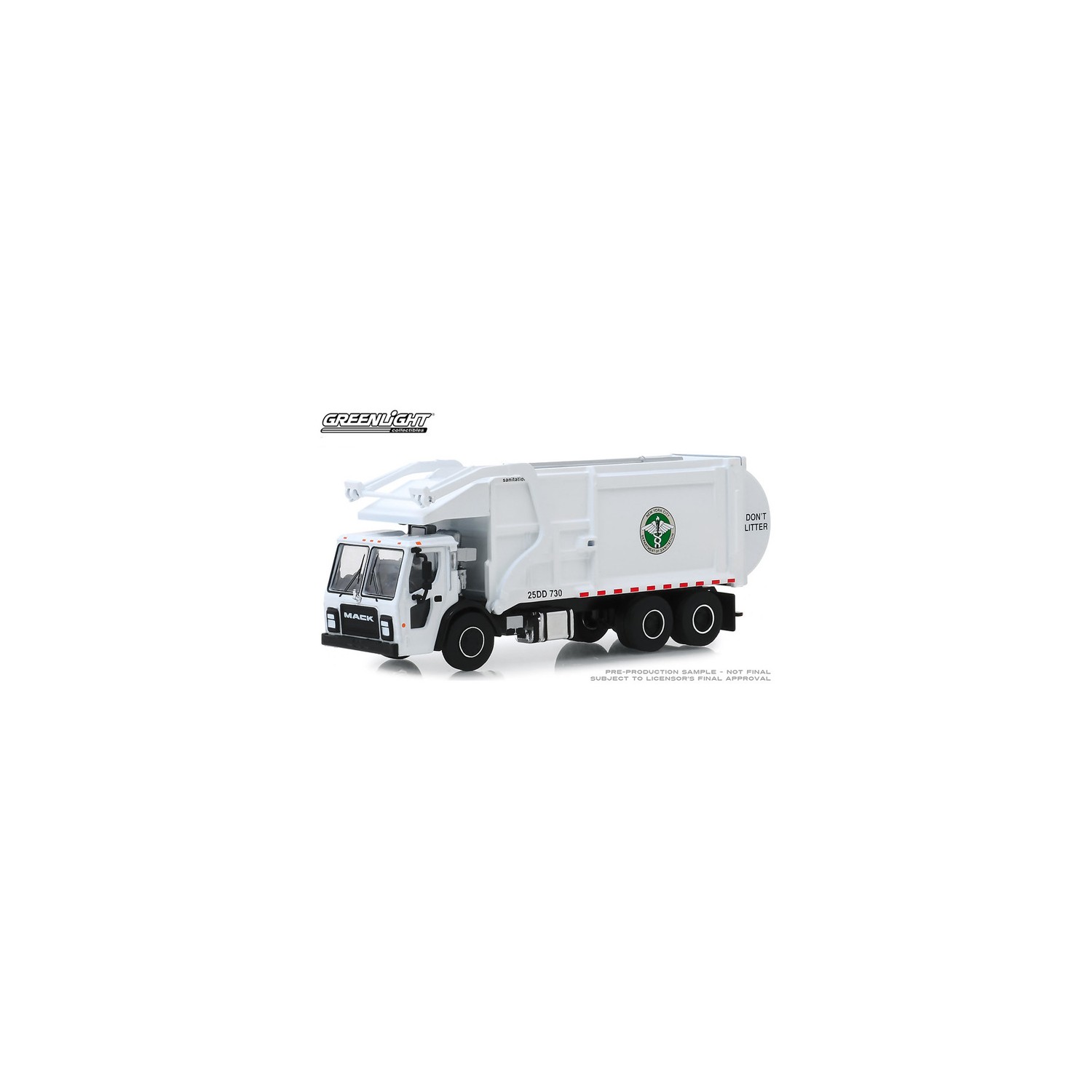 Greenlight Sd Trucks Series 8 2019 Mack Lr Refuse Truck