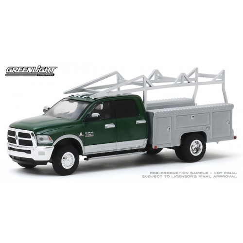 Greenlight Dually Drivers Series 3 - 2018 RAM 3500 Dually with Service Bed