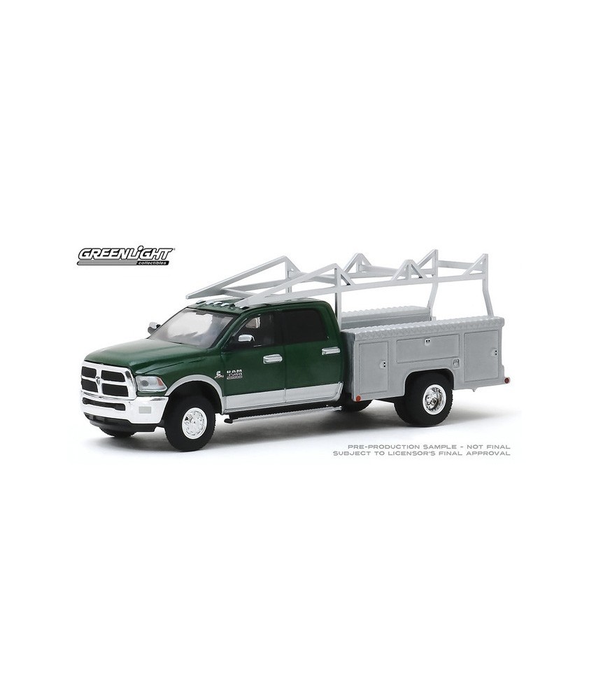 Greenlight Dually Drivers Series 3 - 2018 RAM 3500 Dually with Service Bed