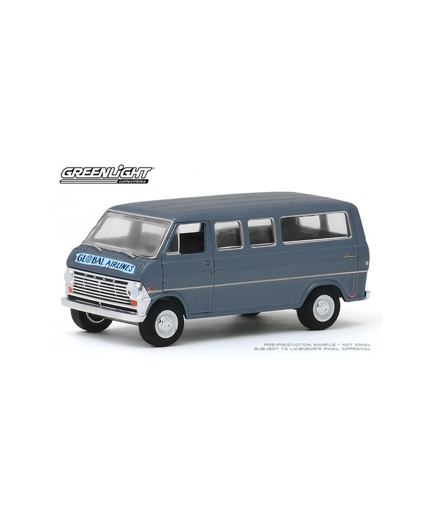 Greenlight Hobby Exclusive - 1969 Ford Club Wagon Global Airlines