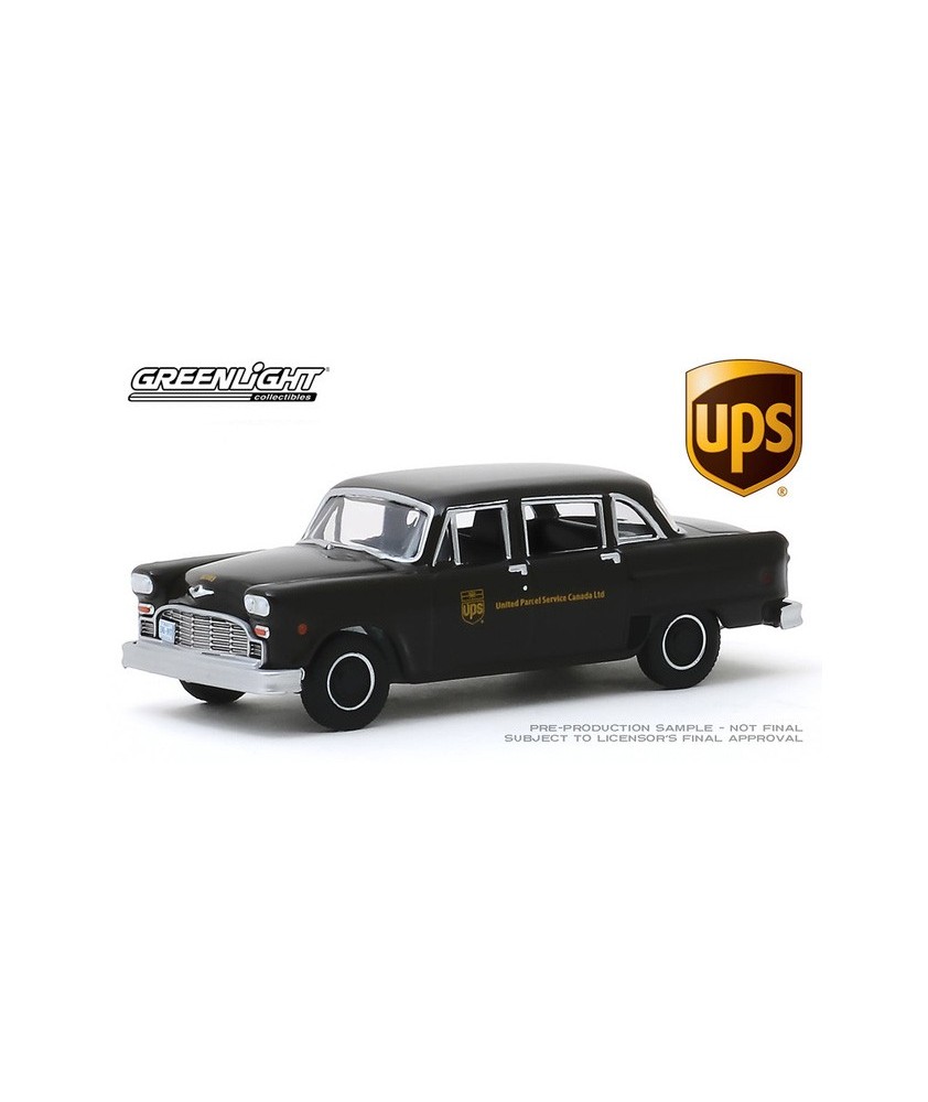 Greenlight Hobby Exclusive - 1975 Checker Parcel Delivery UPS Canada