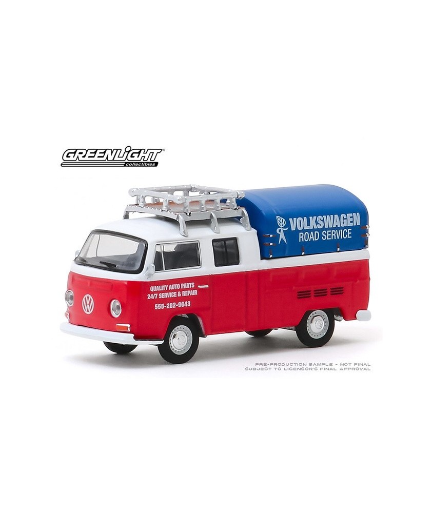 Greenlight Club V-Dub Series 10 - 1976 Volkswagen Type 2 Double Cab Pick Up